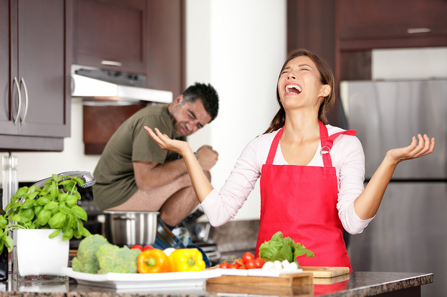 I Photobomb Stock Images To Inject Some Reality Into Them (Part 2)