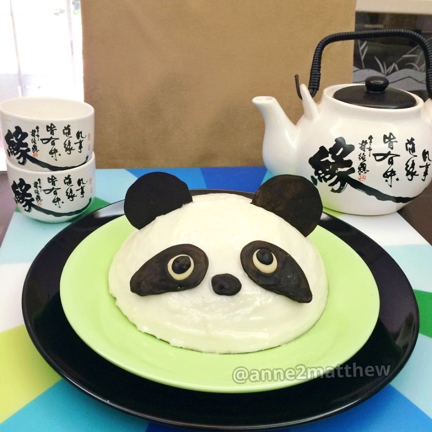 I Make Panda-Inspired Food For My 4 Children