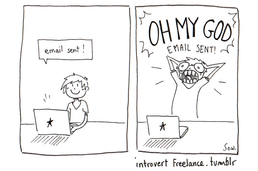 The Daily Struggles Of An Introverted And Anxious Freelancer