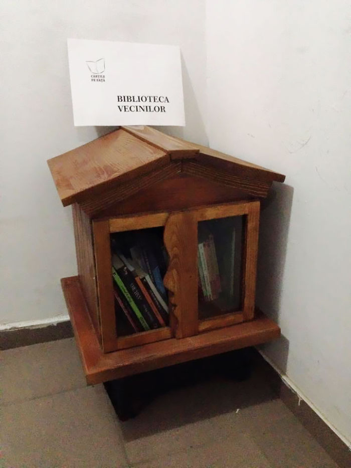 I Created A Mini-Library For My Neighbours To Promote Reading And Make Friends