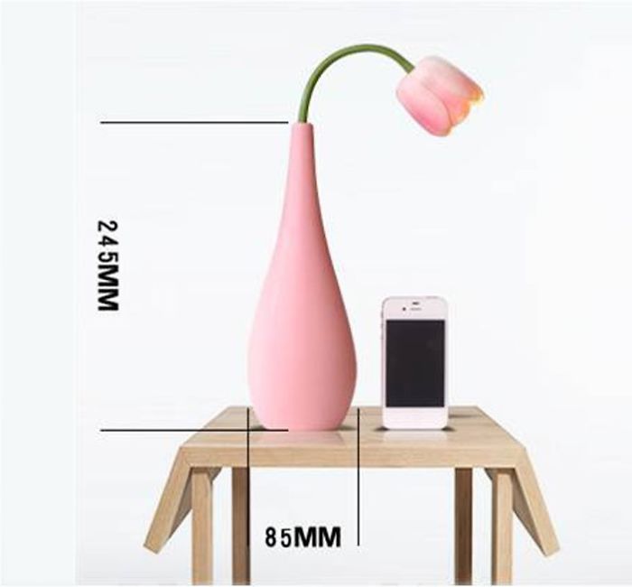Tulip Flower Vase Simulation Led Lamp