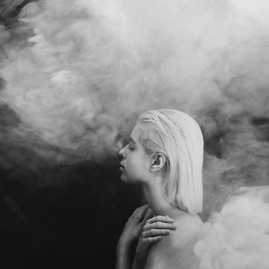 I Use Smoke Bombs To Create Powerful Portraits