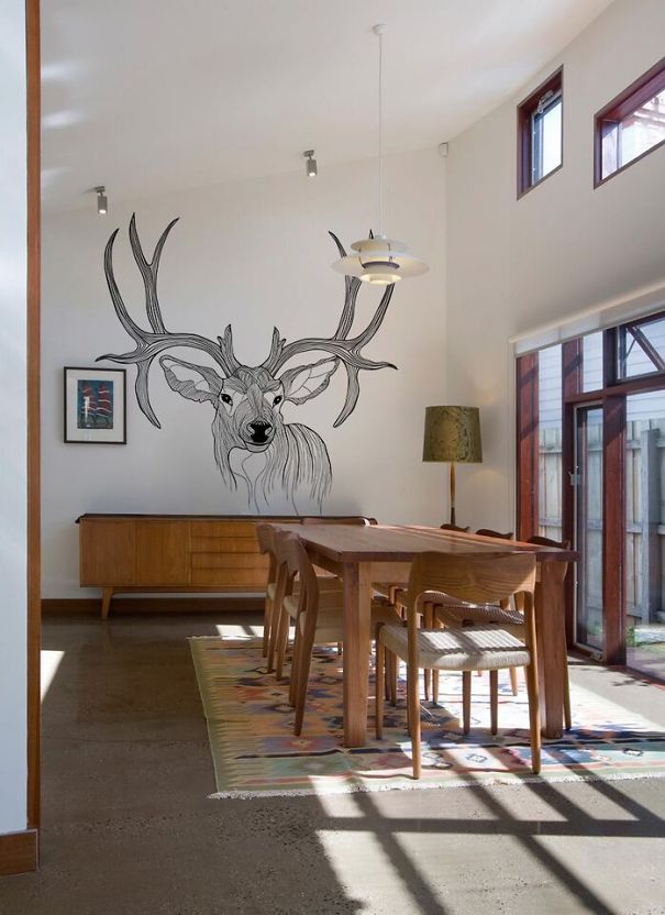Friendly Deer Visiting Your Dining Room
