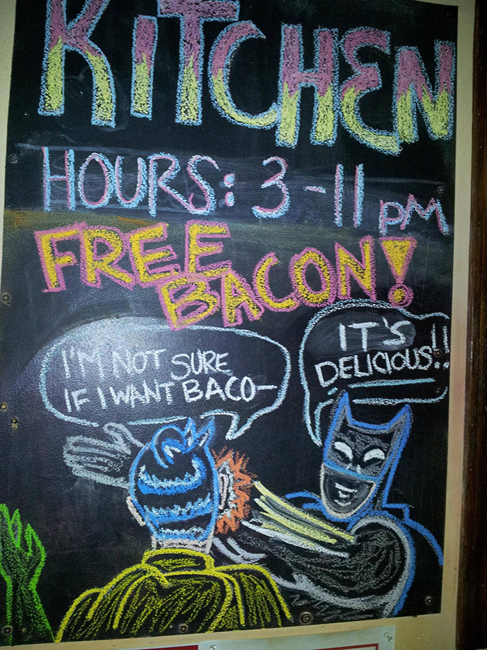 As Sign In My Local Bar