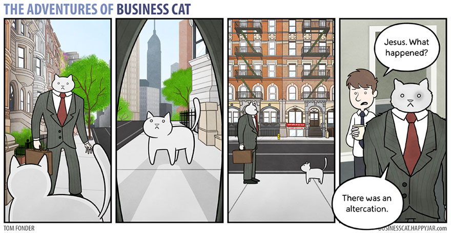 The Adventures Of Business Cat