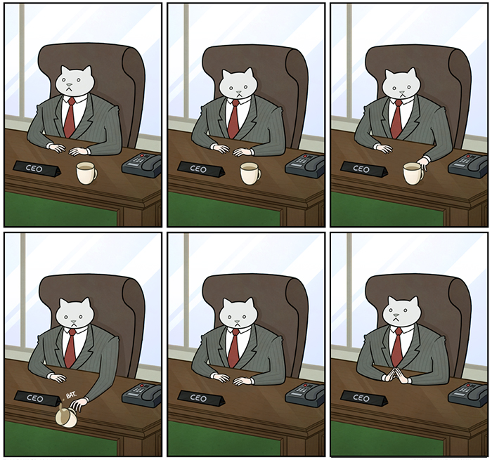 How Your Office Would Look If Your Boss Was A Cat