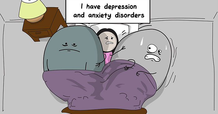 This Comic Perfectly Explains Why Anxiety & Depression Are So Difficult To Fight