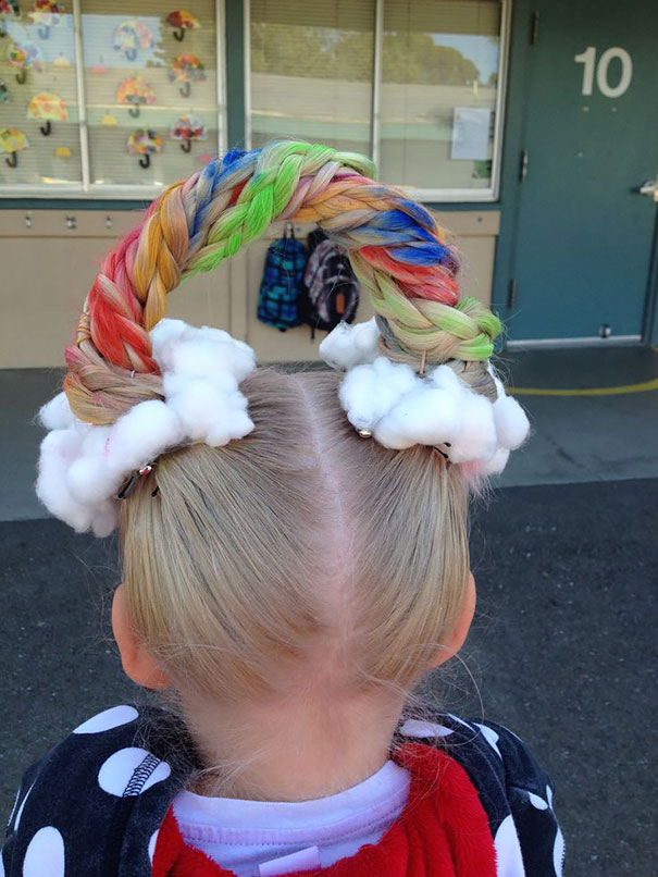 64 Of The Best Crazy Hair Day 'Dos Ever | Bored Panda