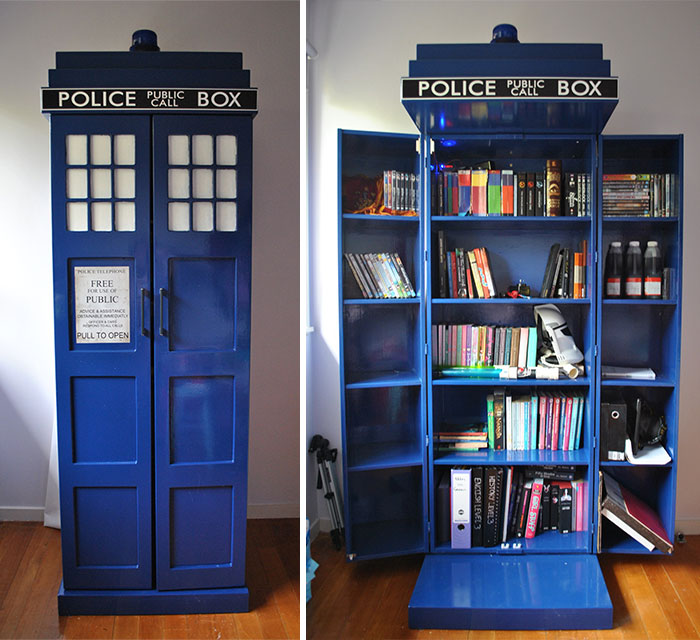 Doctor Who Bookcase