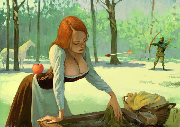 Controversial Illustrations Full Of Hidden Messages By Russian Artist