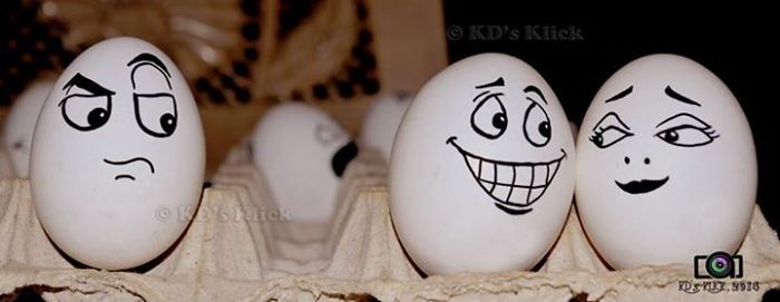 10 Funny Egg Paint Arts