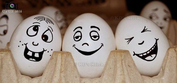 10 Funny Egg Paint Arts