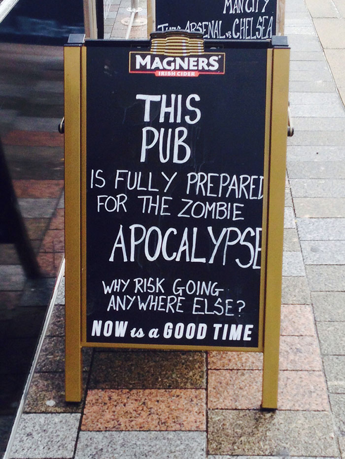 Sign At My Local Pub, Good Advertising