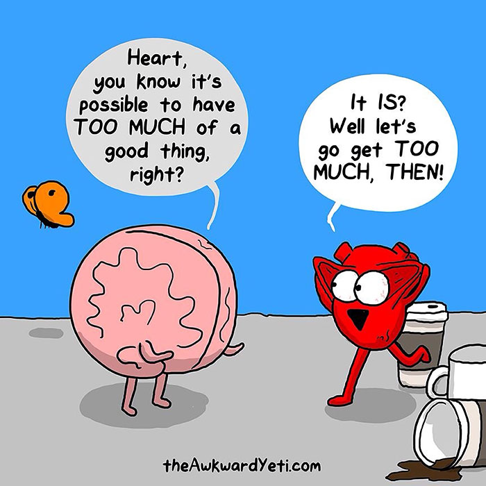 Heart Vs. Brain: Funny Webcomic Shows Constant Battle Between Our Intellect  And Emotions | Bored Panda