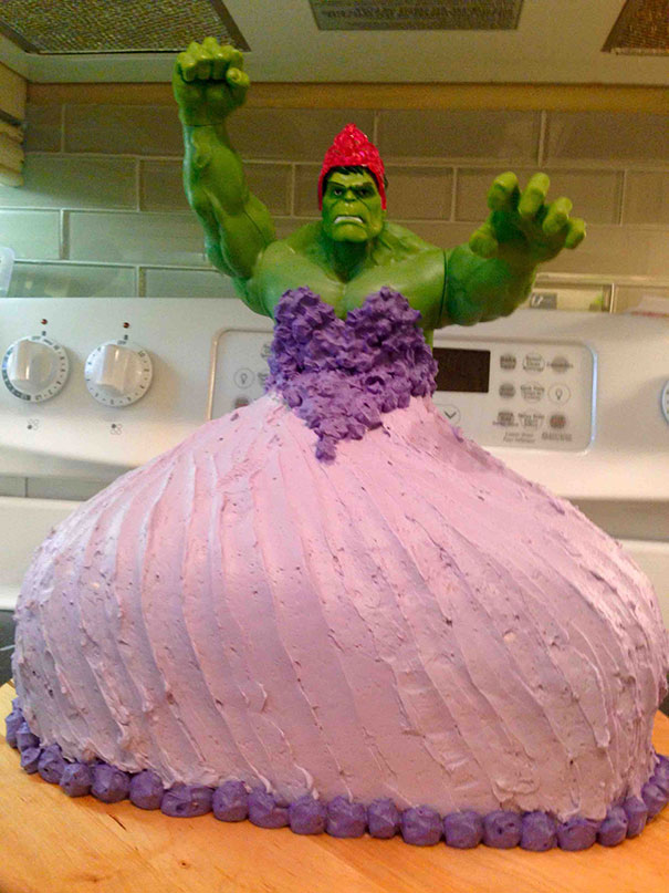 hulk-princess-cake-4-year-old-girls-twins-8