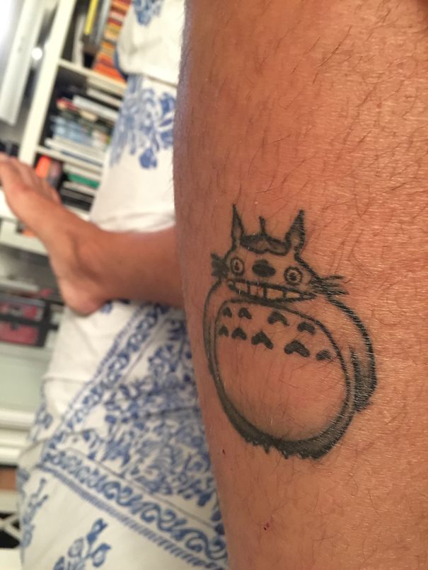 Totoro By Nima Rafat - Tattoo By Daniele Genchi