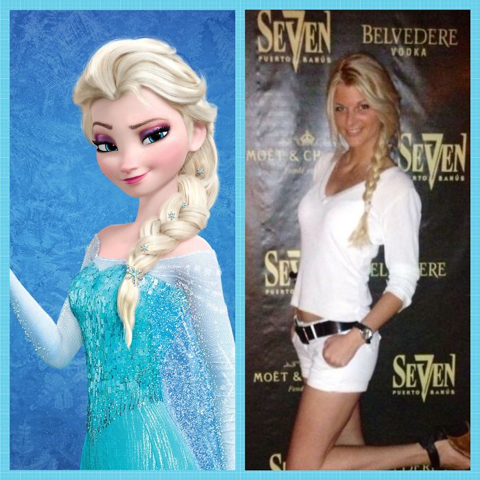 Real Life Elsa