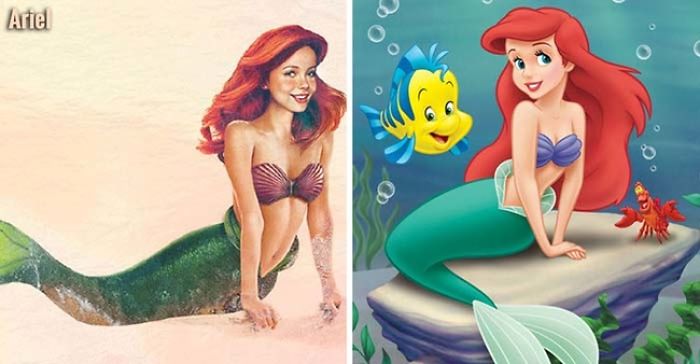 Disney Characters In Real Life
