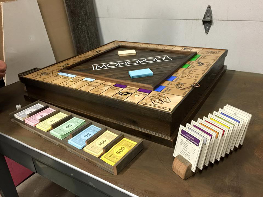 Guy Proposes Using Custom-Made Monopoly Board With Secret Compartment