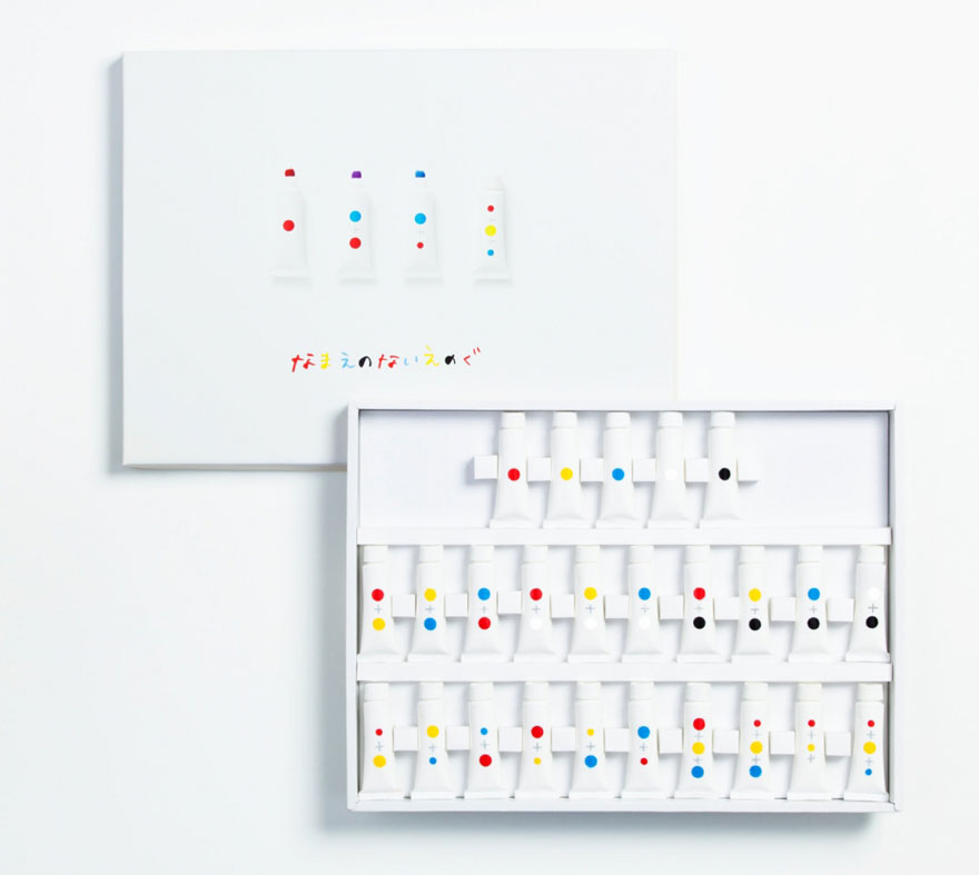 Japanese Designers Create Nameless Paints To Change The Way Kids Learn Colors