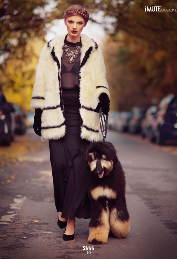 Romanian Photographer Combines Fashion With Love For Animals