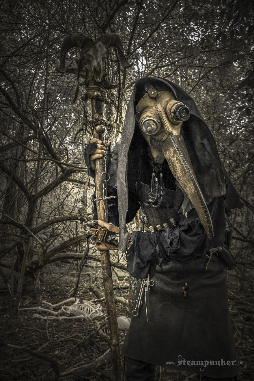 I Created A Plague Doctor Costume In Steampunk Style