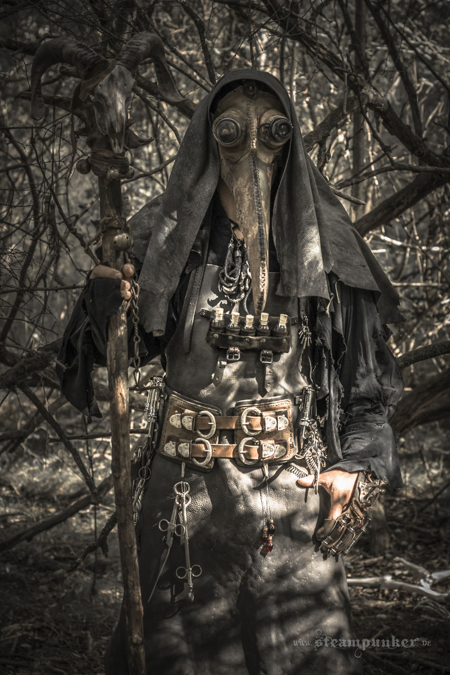 I Created A Plague Doctor Costume In Steampunk Style