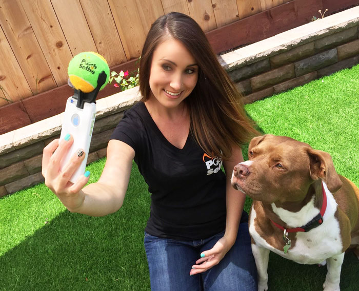 Genius Phone Accessory That’ll Make Your Dog Pose For The Perfect Selfie