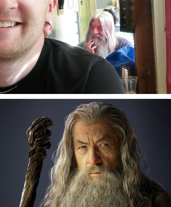 Went To The Bar And Saw Gandalf