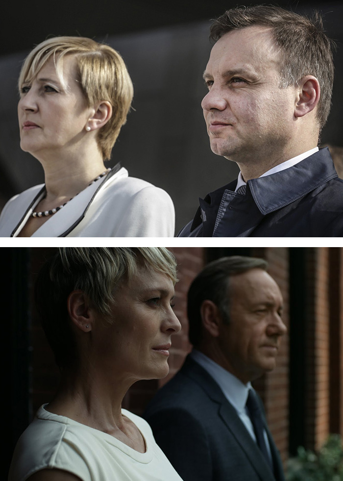 Poland's New President And His Wife Look Like Claire And Frank Underwood From House Of Cards