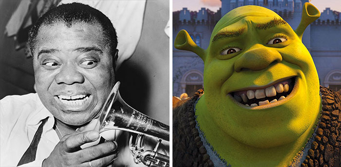 Louis Armstrong Look Like Shrek