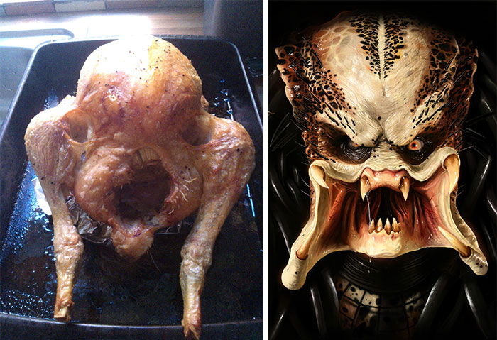 My Roast Chicken Came Out Looking Like Predator