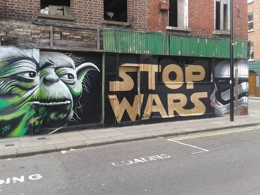 Street Art In Dublin, Francis Street