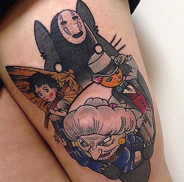 Studio Ghibli Tattoo