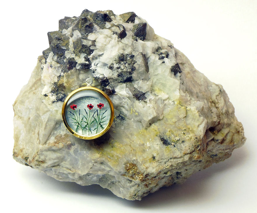 Jewellery With Miniature Flowers