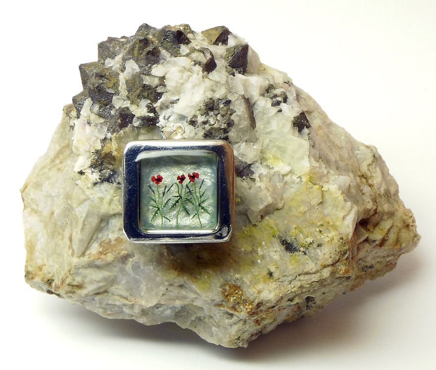 Jewellery With Miniature Flowers