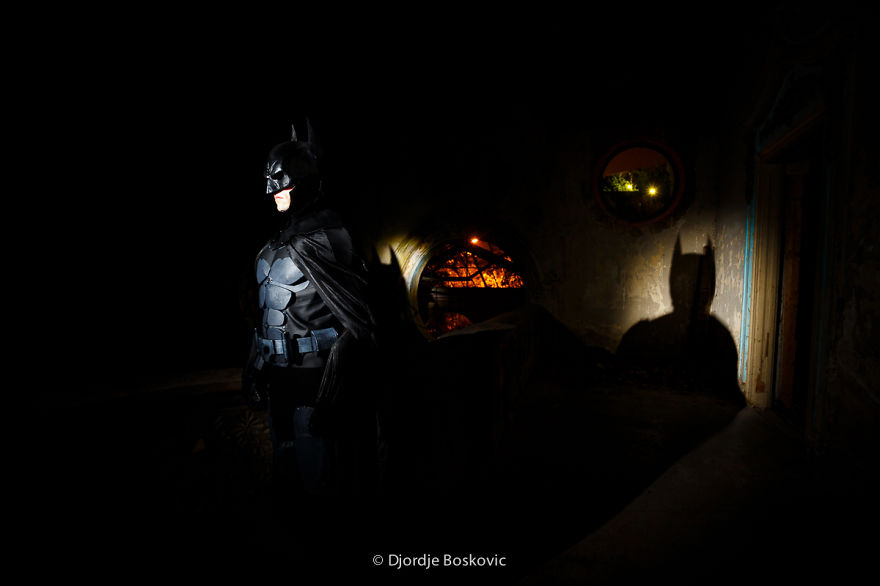 Real-Life Batman Lives In Abandoned Castle In Serbia