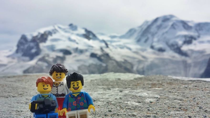 Travels With The Clingy Lego Trio