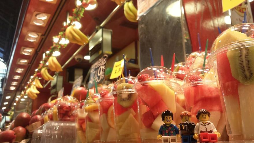 Travels With The Clingy Lego Trio