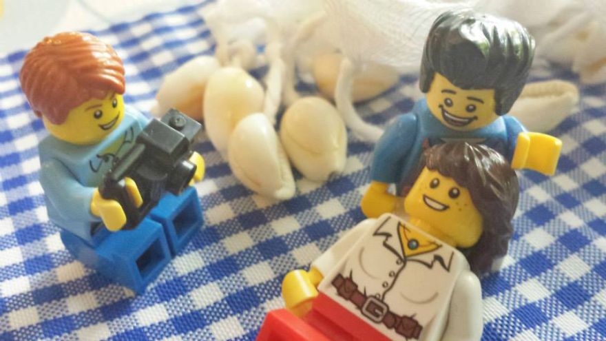 Travels With The Clingy Lego Trio