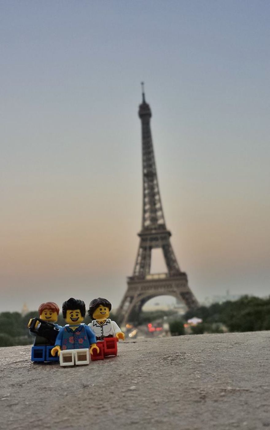 Travels With The Clingy Lego Trio