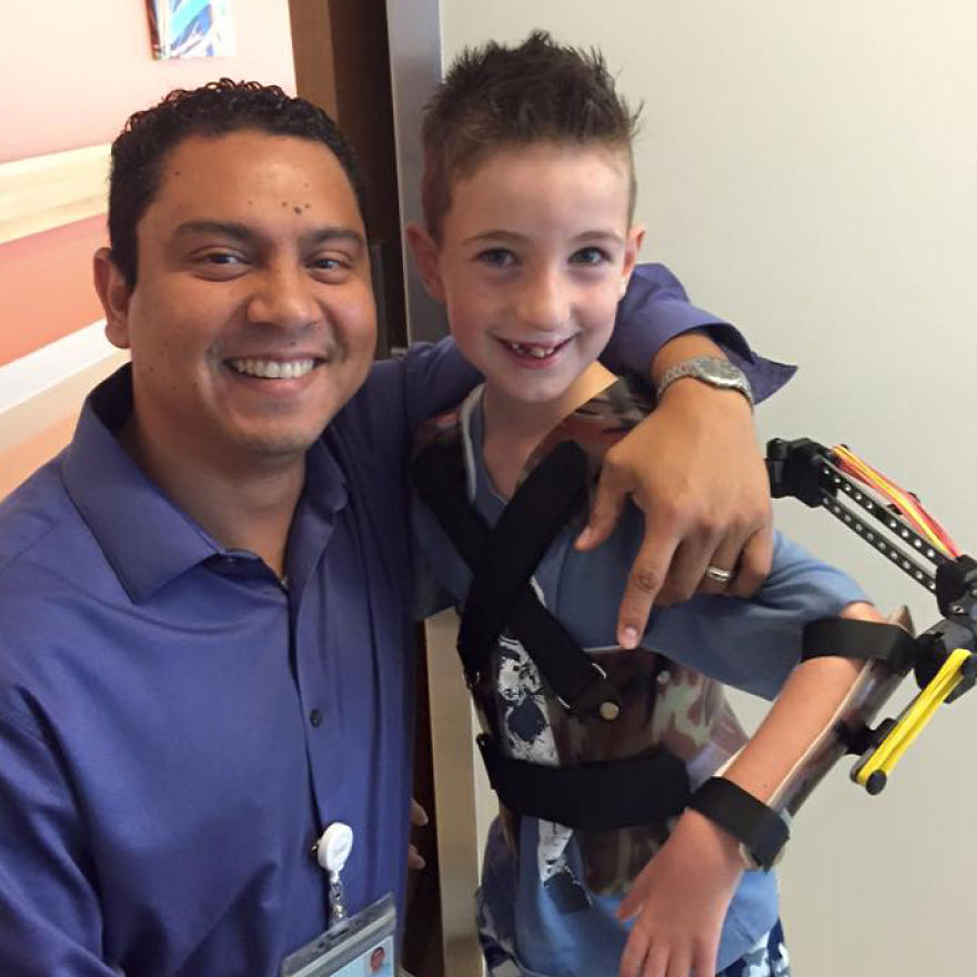 Magic Arms: 3D-Printed Device Helps People With Rare Conditions Move Their Arms