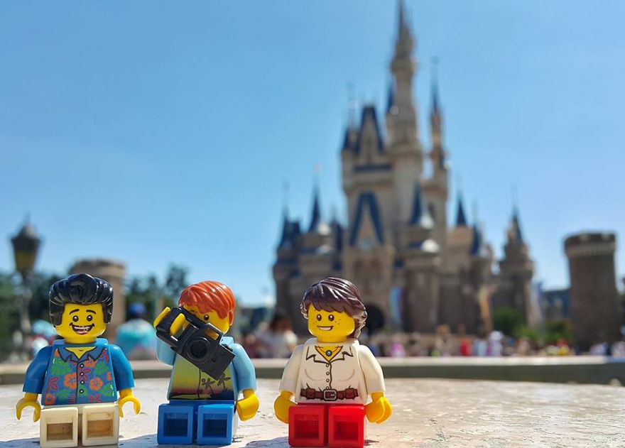 Travels With The Clingy Lego Trio