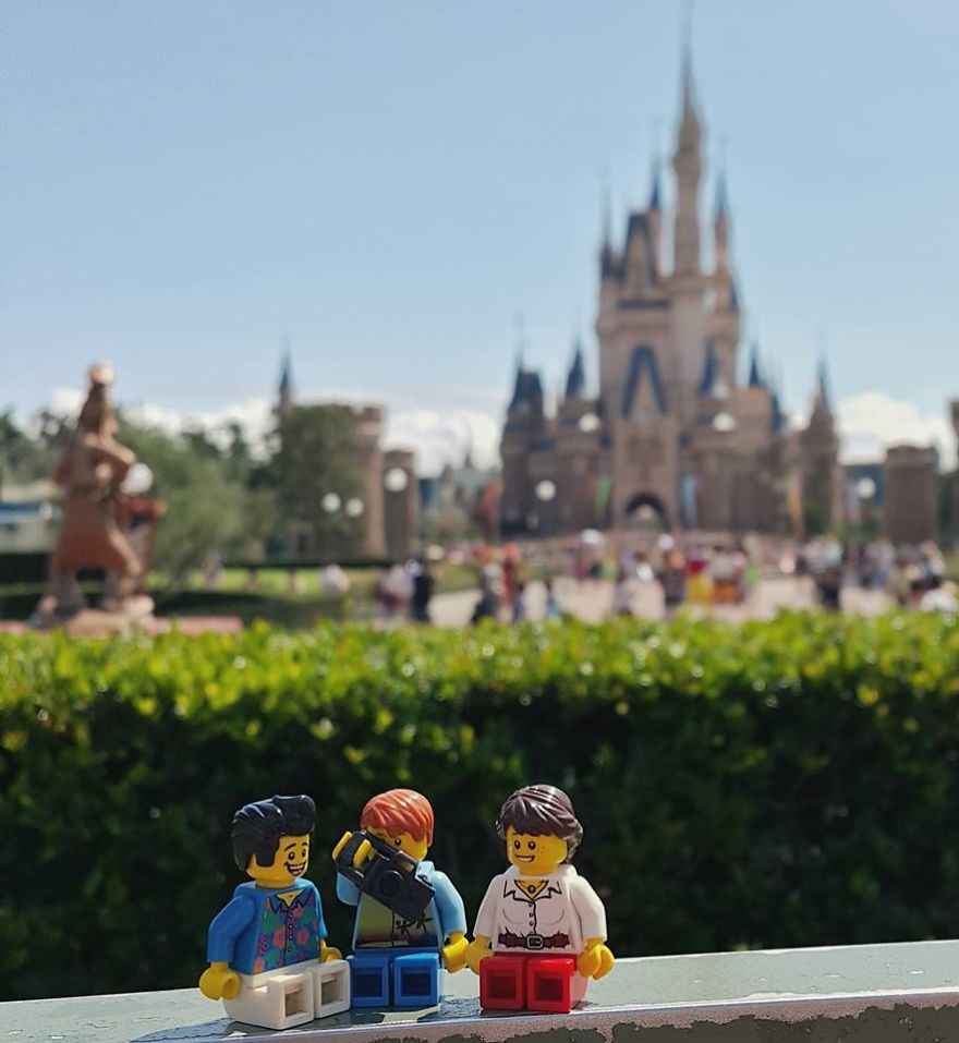 Travels With The Clingy Lego Trio