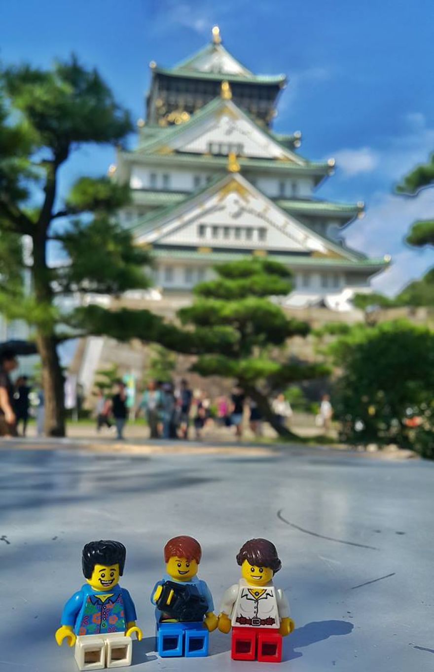 Travels With The Clingy Lego Trio