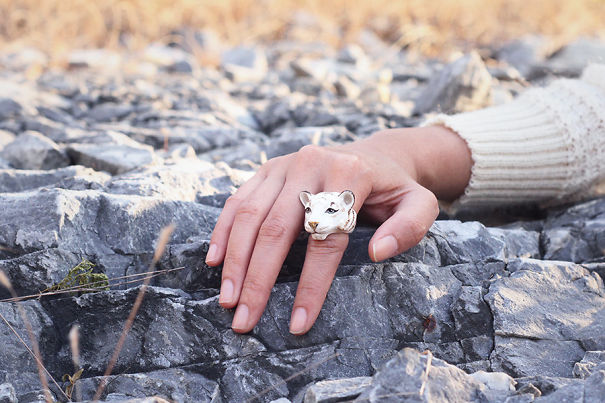 Adorable Hand-painted Animal Rings Designed By Good After Nine
