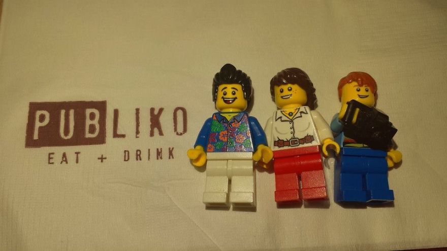 Travels With The Clingy Lego Trio