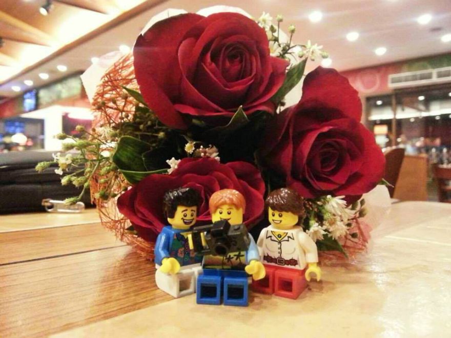 Travels With The Clingy Lego Trio
