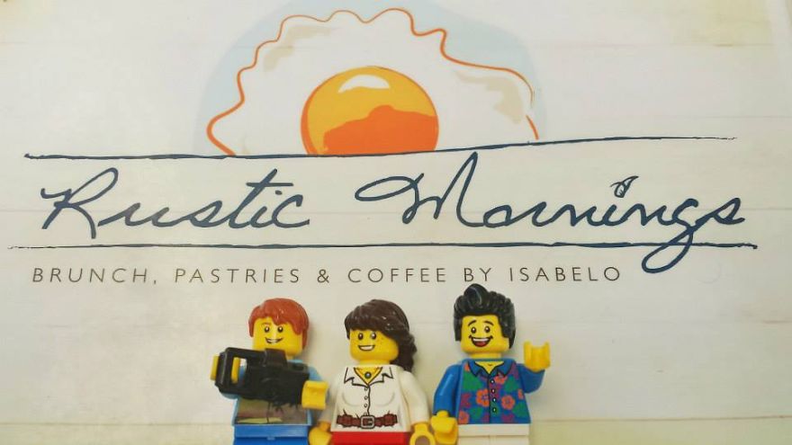 Travels With The Clingy Lego Trio
