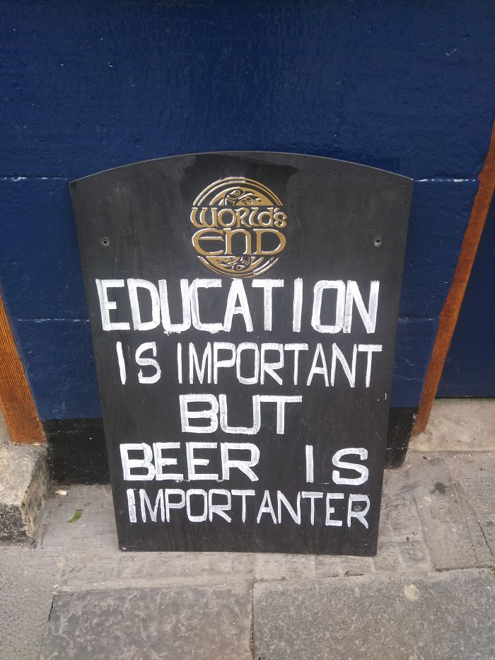 But Beer...